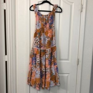 Abel the Label Size S Floral Print Summer Maxi Dress